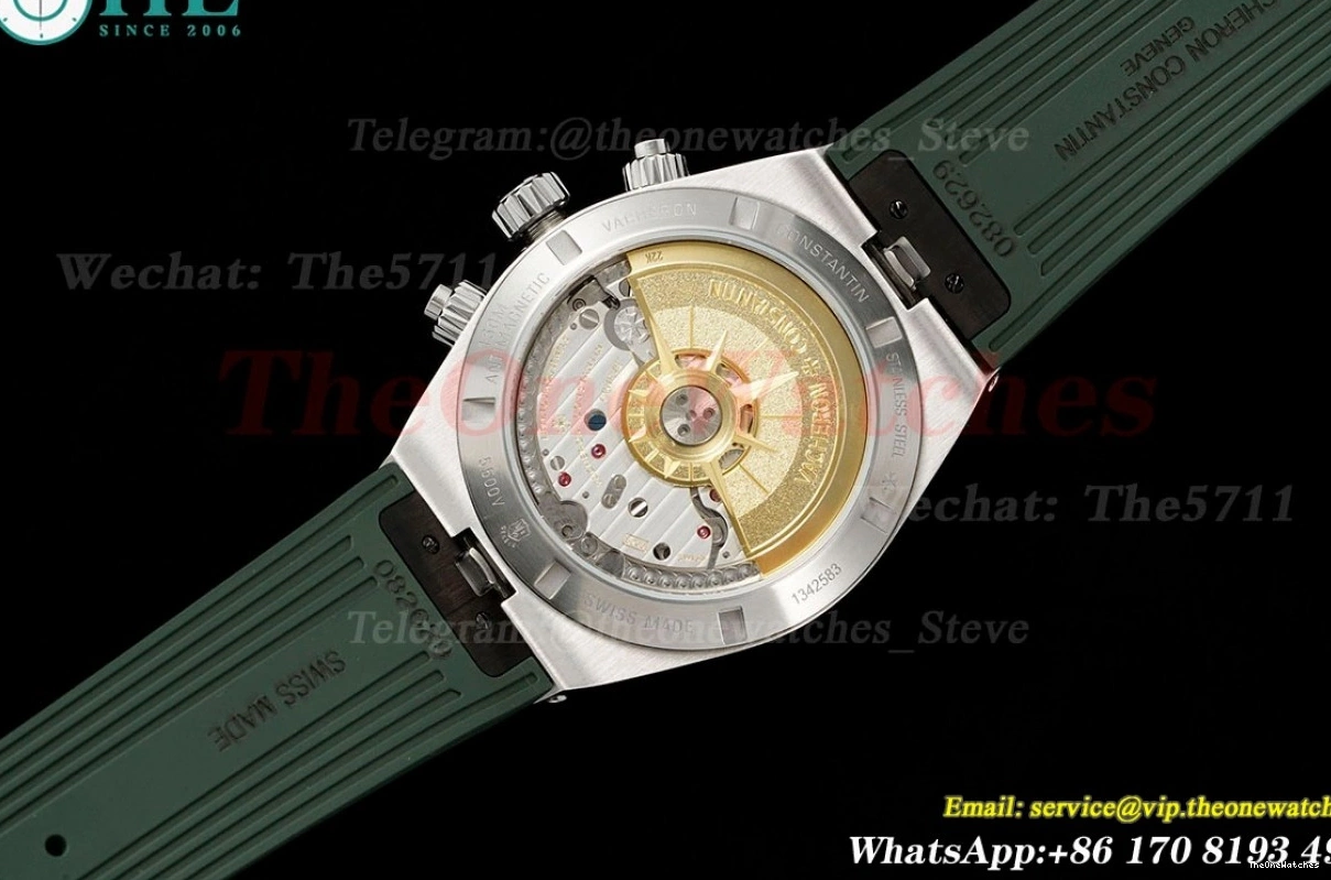 SS Dial Overseas RU Green 8F 5520V A7750 41mm Mod 0509